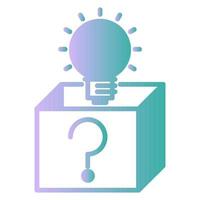 think outside the box icon, suitable for a wide range of digital creative projects. Happy creating. vector