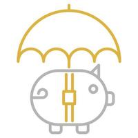 Money protection icon, suitable for a wide range of digital creative projects. Happy creating. vector