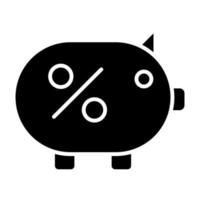 savings account icon, suitable for a wide range of digital creative projects. Happy creating. vector