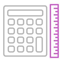 Calculation icon, suitable for a wide range of digital creative projects. Happy creating. vector