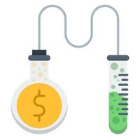 money research icon, suitable for a wide range of digital creative projects. Happy creating. vector