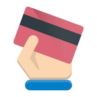 payment card icon, suitable for a wide range of digital creative projects. Happy creating. vector