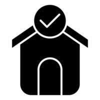 mortgage loan approved icon, suitable for a wide range of digital creative projects. Happy creating. vector