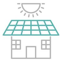 Eco house icon, suitable for a wide range of digital creative projects. Happy creating. vector