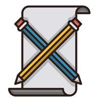 article submission icon, suitable for a wide range of digital creative projects. Happy creating. vector