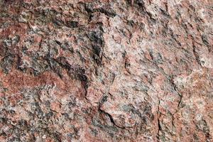 vista de cerca en una textura de pared de granito y piedra en un alquiler foto