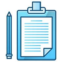 clipboard icon, suitable for a wide range of digital creative projects. Happy creating. vector