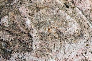 vista de cerca en una textura de pared de granito y piedra en un alquiler foto