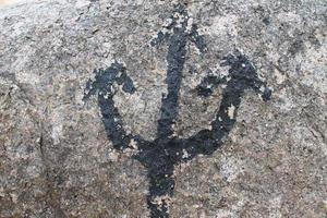 vista de cerca en una textura de pared de granito y piedra en alta resolución. foto