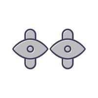 Cuff Links Vector Icon