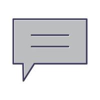 Messaging Vector Icon