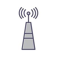 Signals Tower Vector Icon