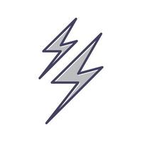 Lightning Vector Icon