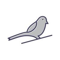 Little Bird Vector Icon