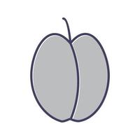 Plum Vector Icon