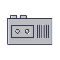 Tape Recorder Vector Icon