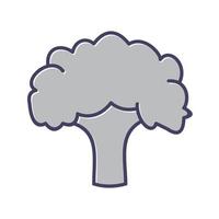 Broccoli Vector Icon
