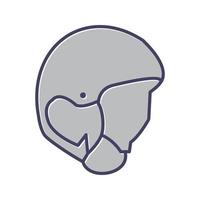 Helmet Vector Icon