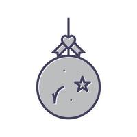 Christmas Ball Vector Icon