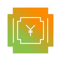 Yen Symbol Vector Icon