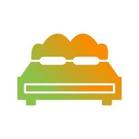 Double Bed Vector Icon