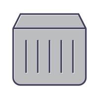 icono de vector de caja de colores