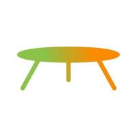 Small Table Vector Icon
