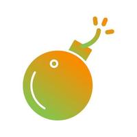 Exploding Cannon Ball Vector Icon