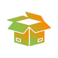 Open Box Vector Icon