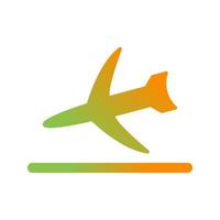 Flight Landing Vector Icon