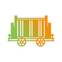 Trolley Vector Icon