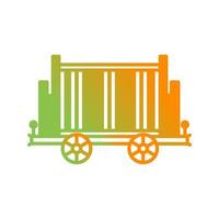 Trolley Vector Icon