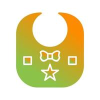 Baby Bib Vector Icon