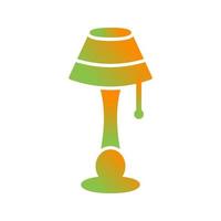 Lamp with stand Vector Icon