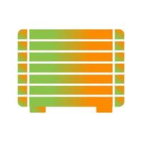 Gas Heater Vector Icon