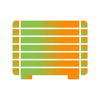 Gas Heater Vector Icon