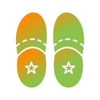 icono de vector de zapatillas