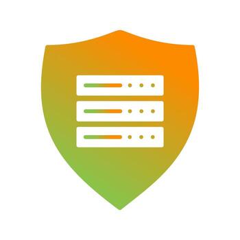 Secure Server Vector Icon