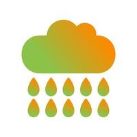 Rain Vector Icon
