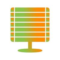 Infrared Heater Vector Icon