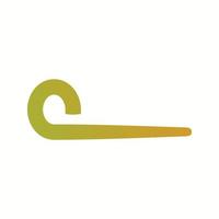 Unique Party Glower Vector Glyph Icon