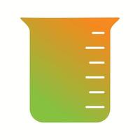 Unique Measure Chemical Vector Glyph Icon