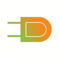 Unique Plug I Vector Glyph Icon