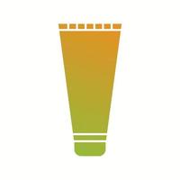 Unique Shaving Cream Vector Glyph Icon