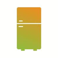 Unique Refrigerator Vector Glyph Icon