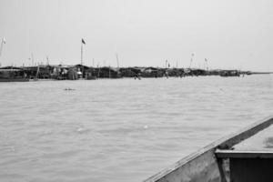 Ganga as seen in Garh Mukteshwar, Uttar Pradesh, India, River Ganga is believed to be the holiest river for Hindus, A view of Garh Ganga Brij ghat which is very famous religious place for Hindus photo