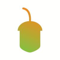 Unique Chestnut Vector Glyph Icon