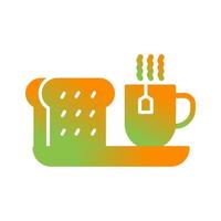 icono de vector de desayuno