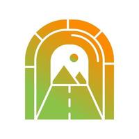 Tunnel Vector Icon