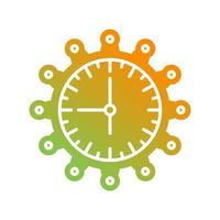 icono de vector de reloj